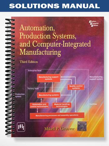 Solutions Manual for Automation Production Systems and Computer-Integrated Manufacturing 3rd Edition by Groover - Tutor website