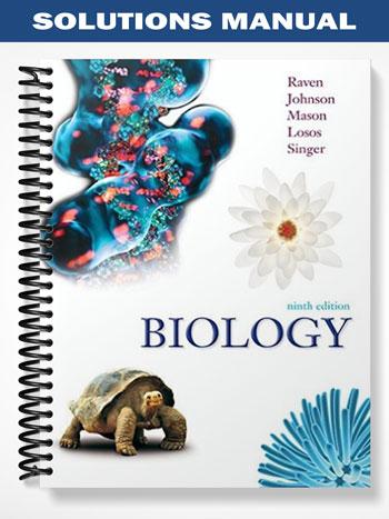 Solutions Manual for Biology 9th Edition by Raven - Tutor website