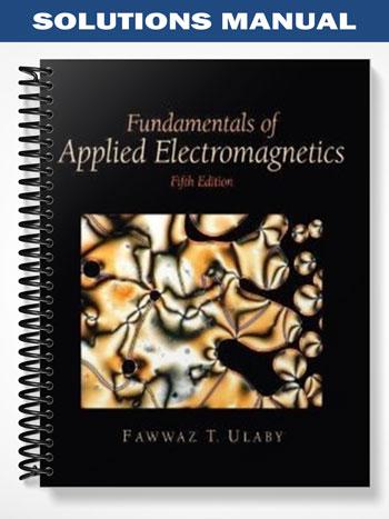 FUNDAMENTALS OF APPLIED ELECTROMAGNETICS 7E SOLUTION PDF visual data 4