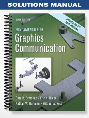 Solutions Manual for Fundamentals of Graphics Communication 6th Edition by Bertoline - Tutor website