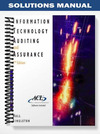 Solutions Manual for Information Technology Auditing and Assurance 2nd Edition by James Hall ...