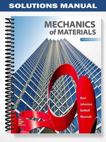 Solutions Manual for Mechanics of Materials 7th Edition by Beer - Tutor ...
