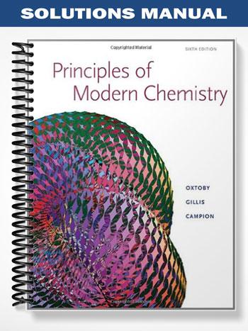 PRINCIPLES OF MODERN CHEMISTRY SOLUTIONS visual data 8