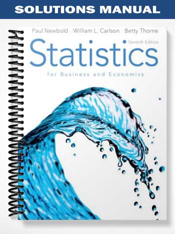 Solutions Manual for Statistics for Business and Economics 7th Edition ...