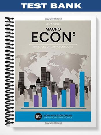 Test Bank For ECON MACRO 5th Edition By McEachern - Tutor Website